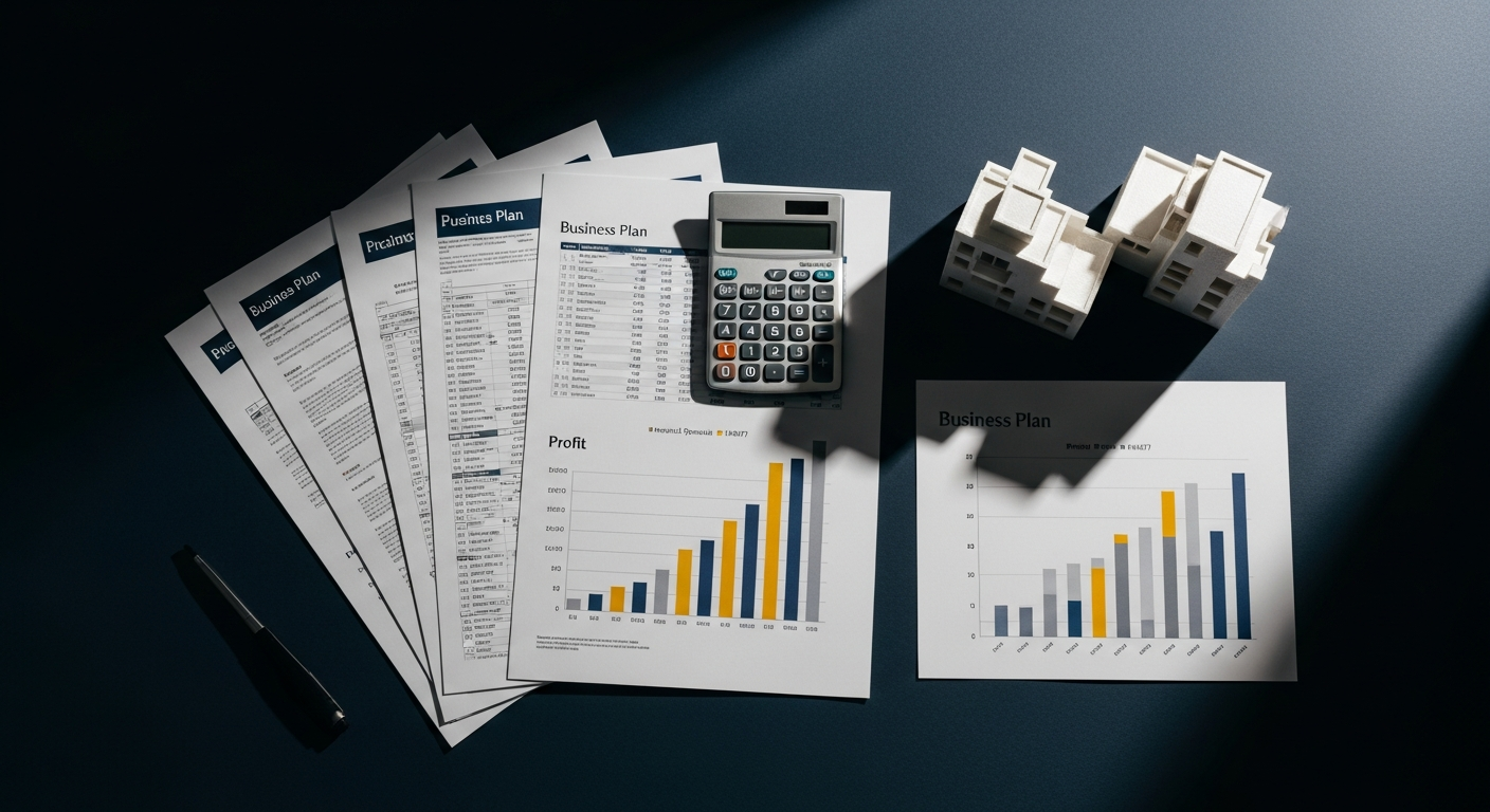 Business plan frazionamento immobiliare: schema costi, ricavi e ROI per frazionamento in due unità